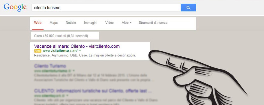 gestione campagne google adwords cilento salerno
