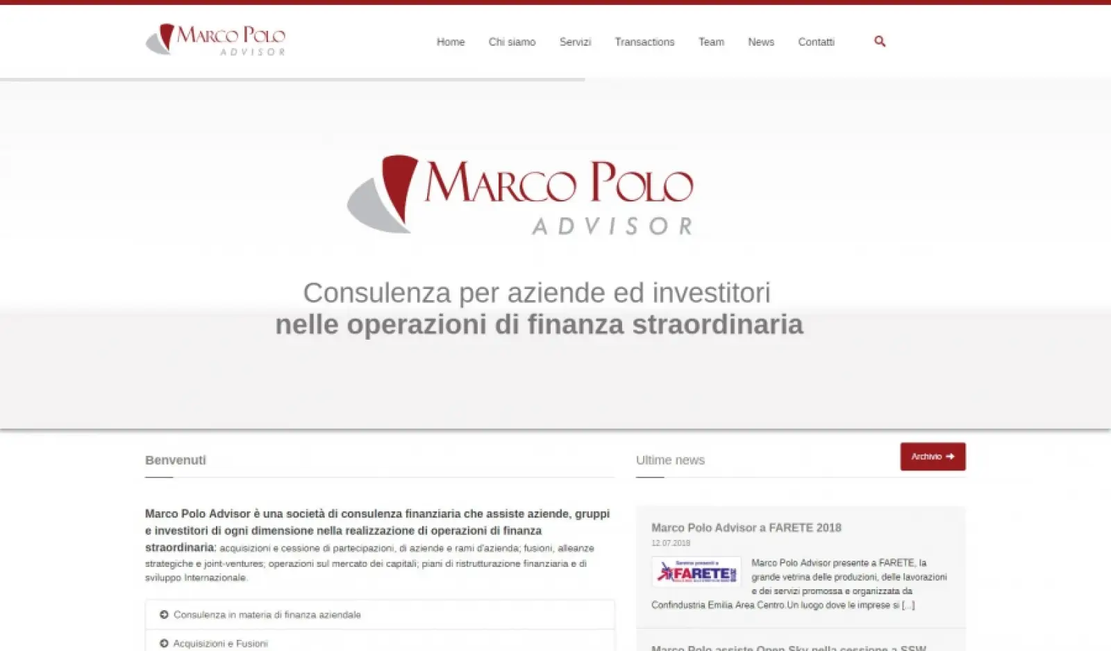 Marco Polo Advisor Case Study